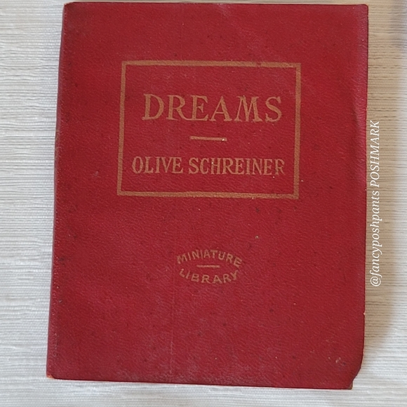 LUXART & LITTLE, MINIATURE LIBRARY lot of 5 vintage books red - Picture 4 of 15